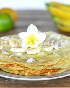 Блины на кокосовом молоке