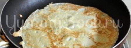 блины на кокосовом молоке. Шаг 6