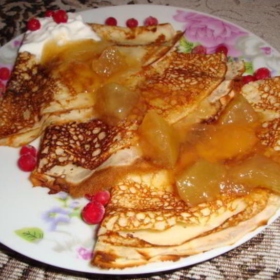 Рецепт блинов на минералке