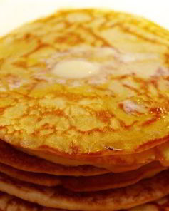 Блины на минеральной воде