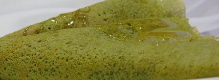 блины с чаем матча. Шаг 8