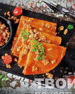 Блины с фаршем