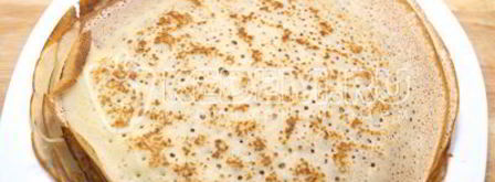 блины с рыбой и сыром. Шаг 7