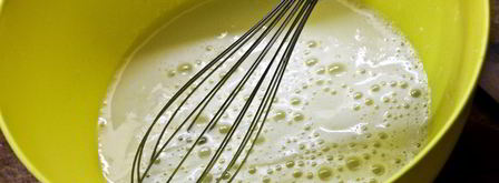 блины с творогом и бананом. Шаг 2