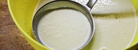 блины с творогом и бананом. Шаг 4