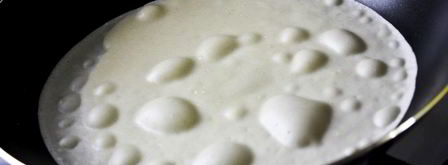 блины с творогом и бананом. Шаг 5