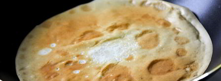 блины с творогом и бананом. Шаг 6