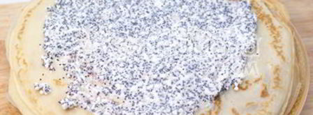 блины с творогом и маком. Шаг 7