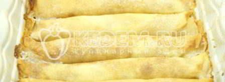 блины с творогом сливочные. Шаг 13