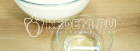 блины с творогом сливочные. Шаг 3