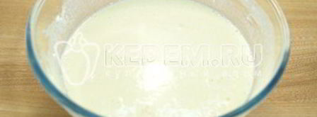 блины с творогом сливочные. Шаг 4