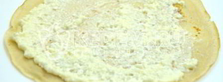 блины с творогом сливочные. Шаг 9