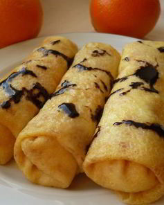 Дважды апельсиновые блинчики