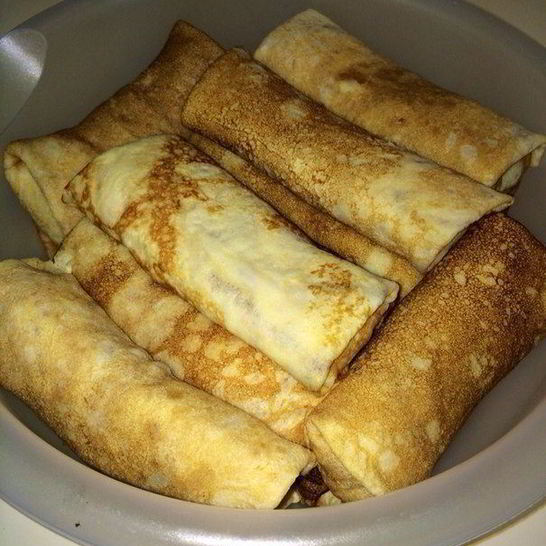 Рецепт фаршированных блинчиков