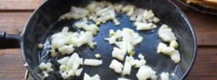 фаршированные блины с мясом. Шаг 5