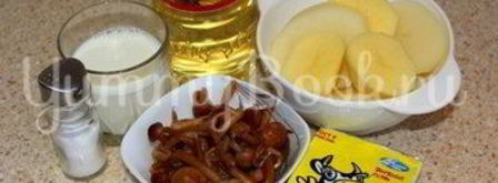 гречневые блинчики с картофелем и грибами. Шаг 8