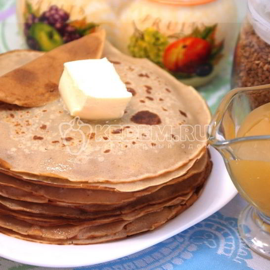 Рецепт гречневых блинов