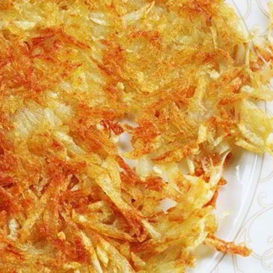 Рецепт хрустящих картофельных блинов