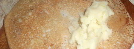 налистники с творогом и картофелем. Шаг 9