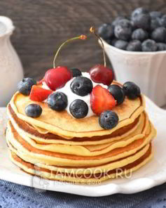 Панкейки на ряженке