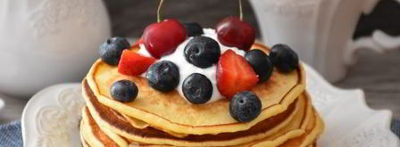 панкейки на ряженке. Шаг 8