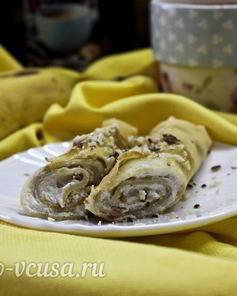 Блины с бананом
