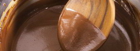 шоколадные блинчики с бананом, клубникой и сливками. Шаг 14