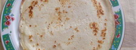 тонкие блины с начинкой. Шаг 12