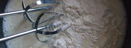 тонкие блины с начинкой. Шаг 4