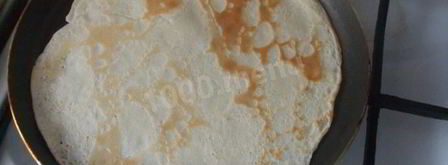 тонкие блины с начинкой. Шаг 7