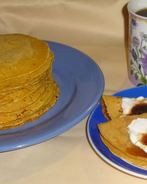 Тыквенные блинчики