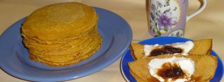 тыквенные блинчики. Шаг 10