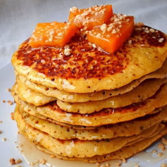 Рецепт тыквенных панкейков