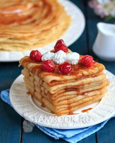 Вегетарианские блины