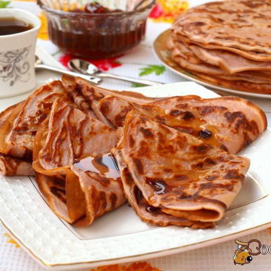 Рецепт заварных блинчиков на йогурте