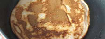 заварные блинчики на йогурте. Шаг 5