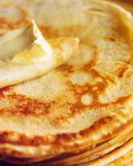 Заварные блины на кефире