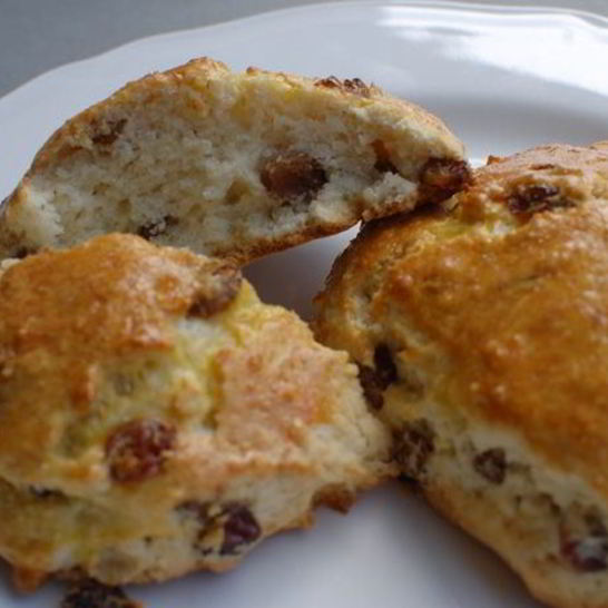 Рецепт английских сливочных булочек к чаю