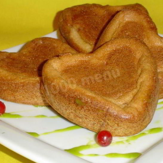 Рецепт блинных булочек к завтраку