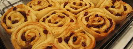 булочки с изюмом. Шаг 8