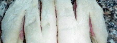 булочки с колбасой. Шаг 4