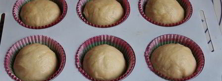 булочки с начинкой наливные яблочки. Шаг 6