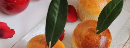 булочки с начинкой наливные яблочки. Шаг 9