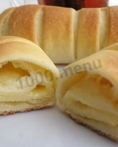 Булочки с сыром из дрожжевого теста