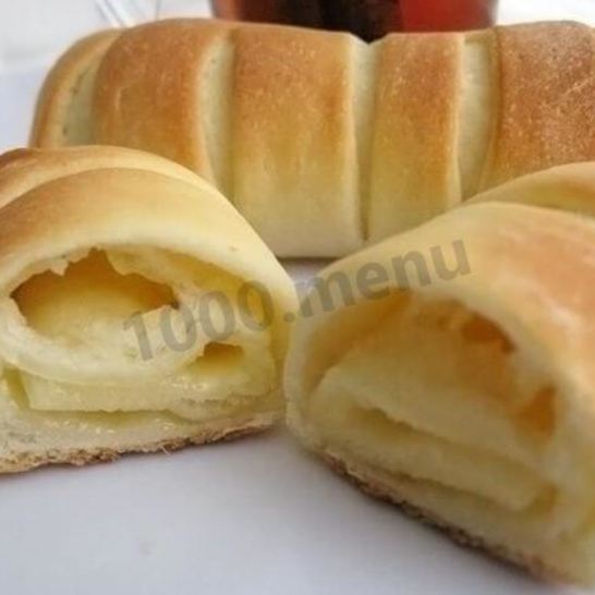 Рецепт булочек с сыром из дрожжевого теста