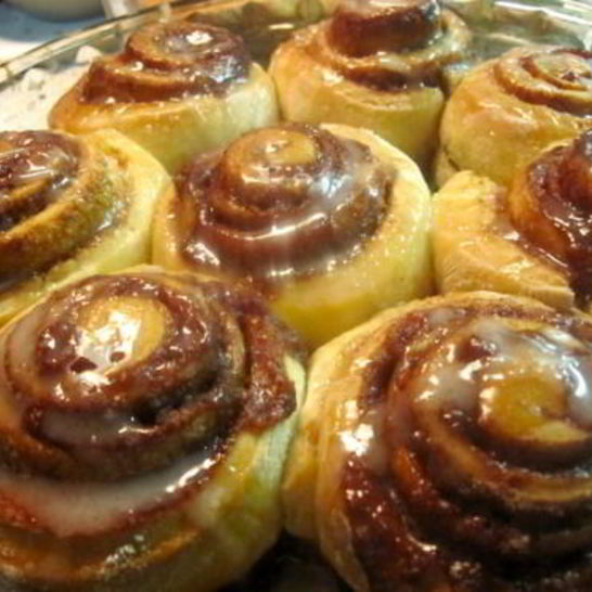 Рецепт булочек сдобных с корицей