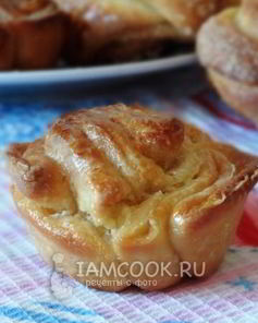 Домашние булочки — капкейки и завитки