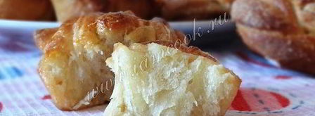 домашние булочки — капкейки и завитки. Шаг 16