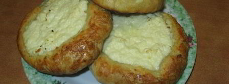 домашние ватрушки с творогом. Шаг 13