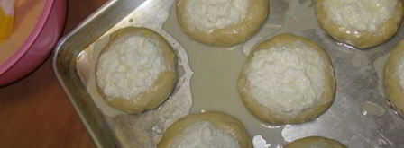 домашние ватрушки с творогом. Шаг 9